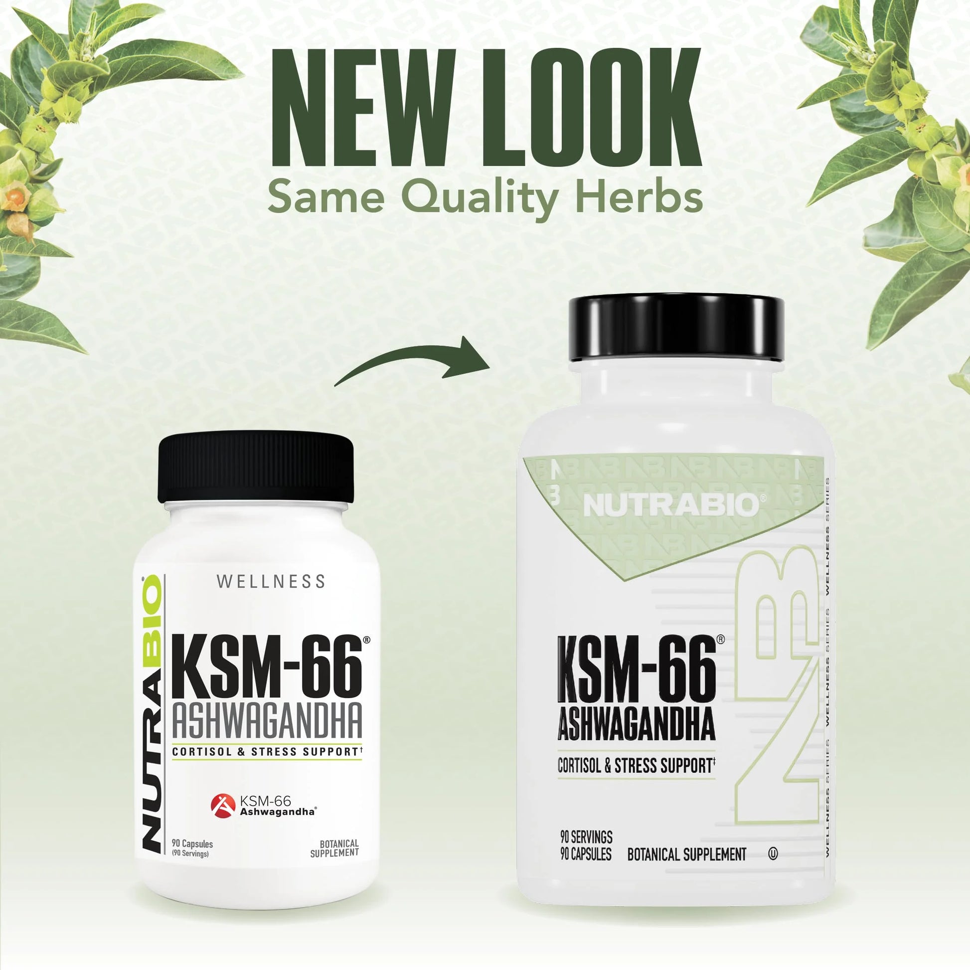Ashwagandha KSM-66 Herbal Supplement for Better Overall Well-Being- Ashwagandha Supplement- 600Mg - 90 Vegetable Capsules