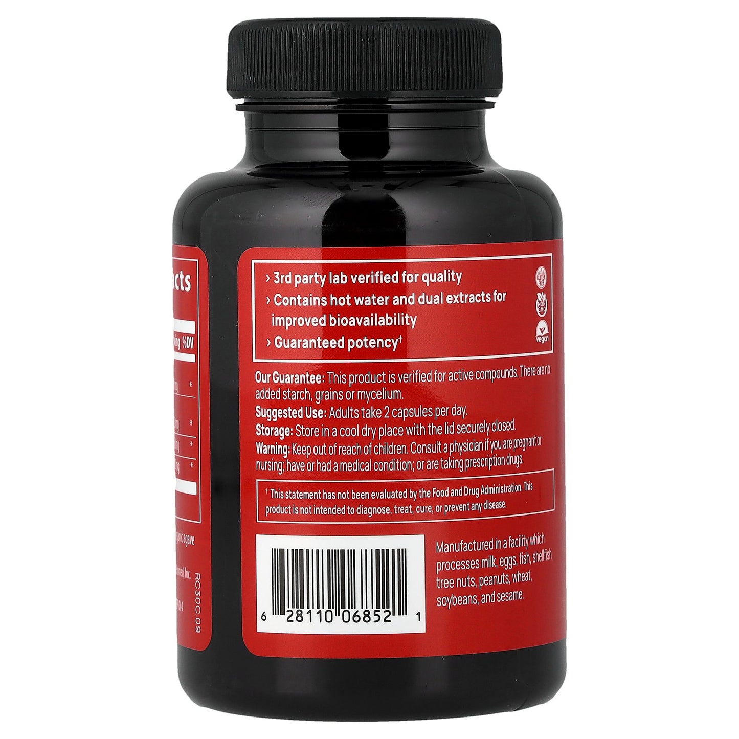 Realclarity™, Mushrooms + Herbs, 60 Capsules