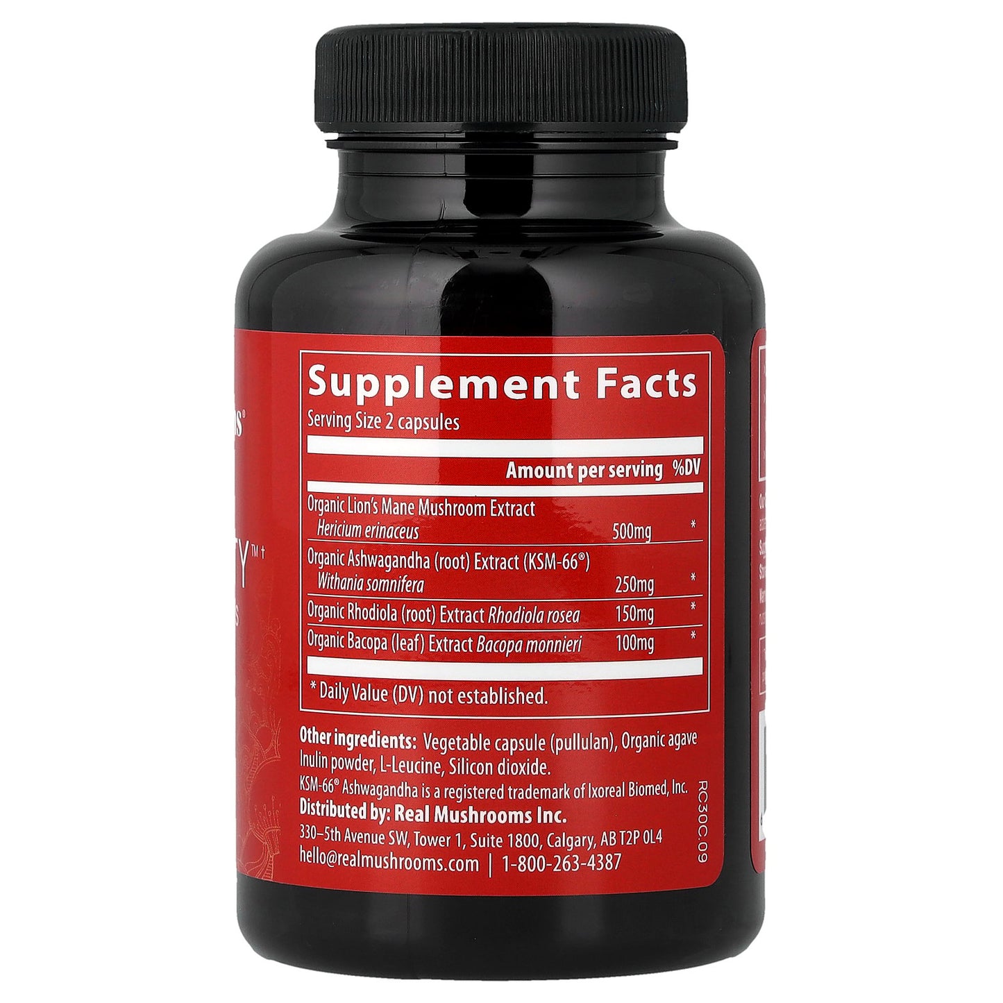 Realclarity™, Mushrooms + Herbs, 60 Capsules